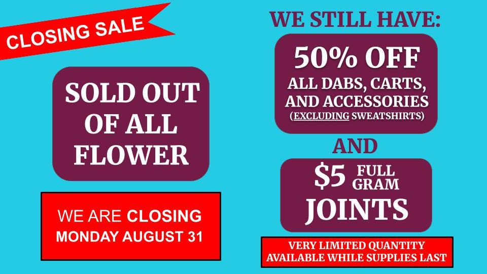 The Frost Farms CLOSING AUGUST 31ST!!! EVERYTHING ON SALE!!!