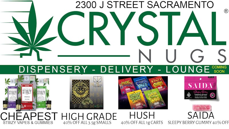 Crystal Nugs SUPER SAVINGS GREEN WEDNESDAY WEEK & BLACK FRIDAY