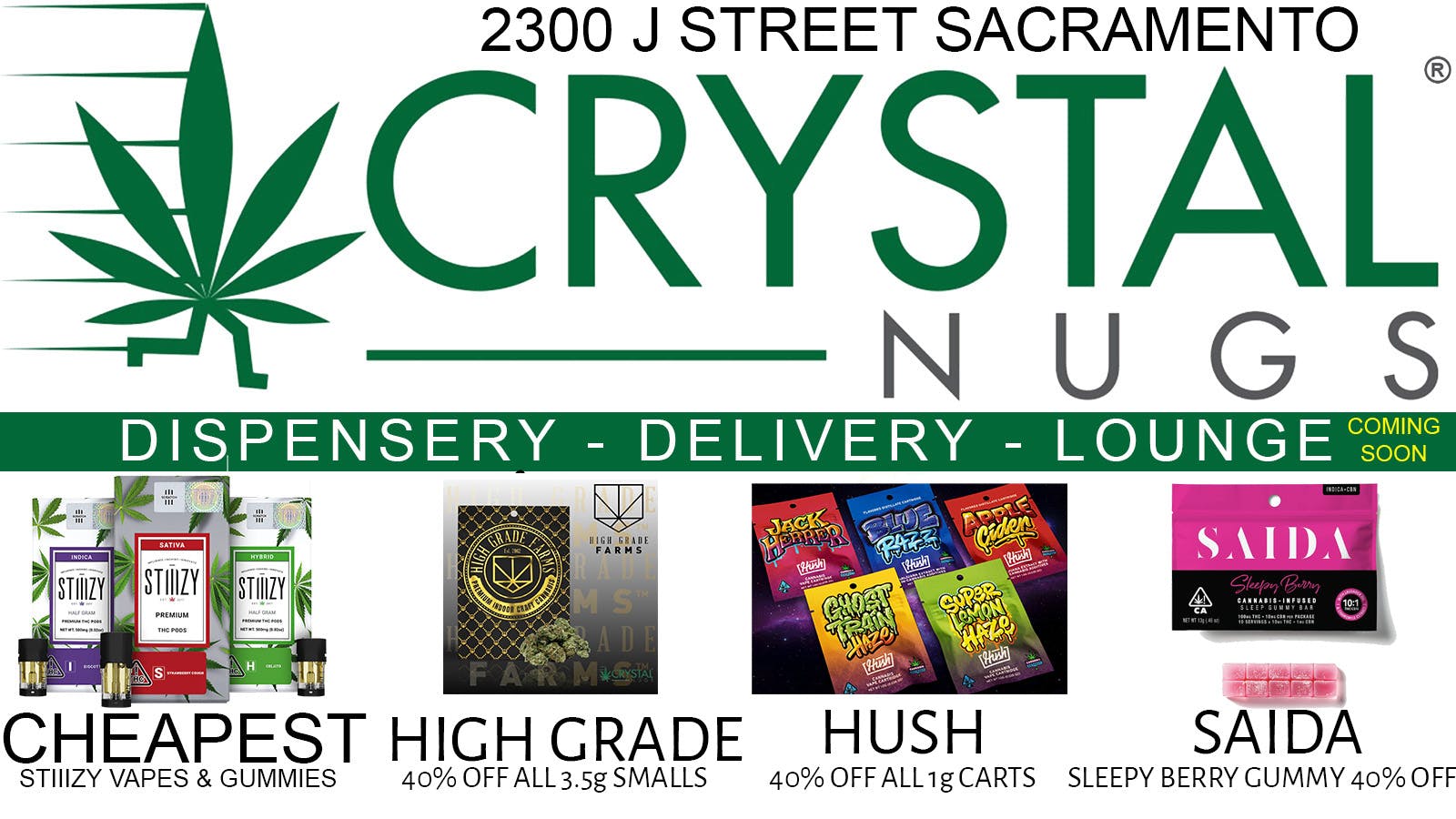 Crystal Nugs DECEMBER SAVINGS - LET'S GO!