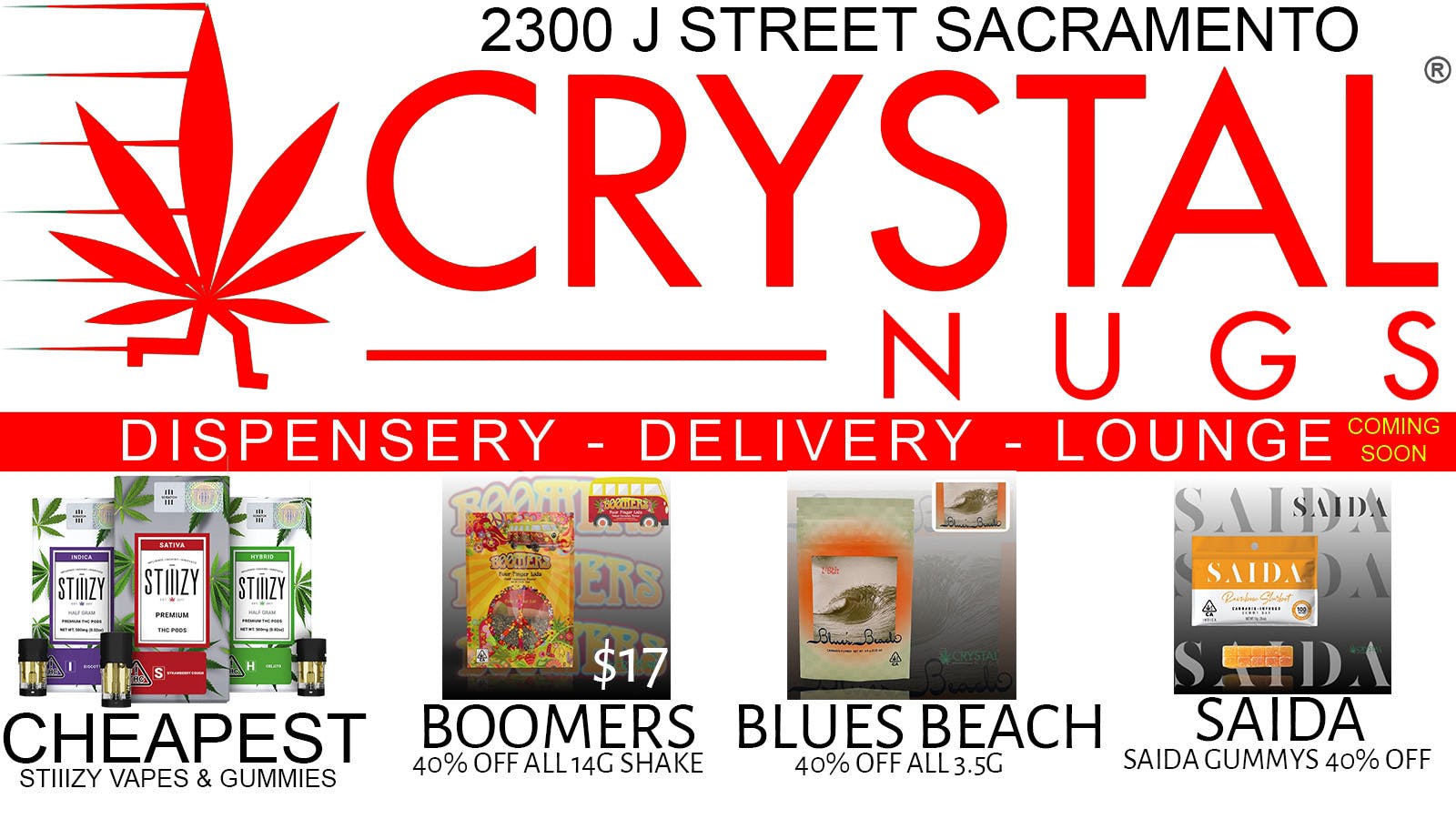 Crystal Nugs Crystal Nugs LOVE420 Special