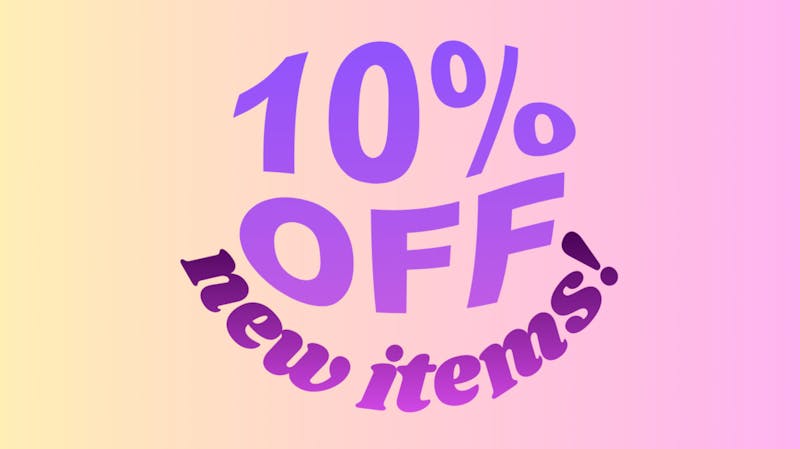 Your Green Thumb New product sale!