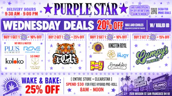 Purple Star MD WEDNESDAY DEALS AT PURPLE STAR!!!