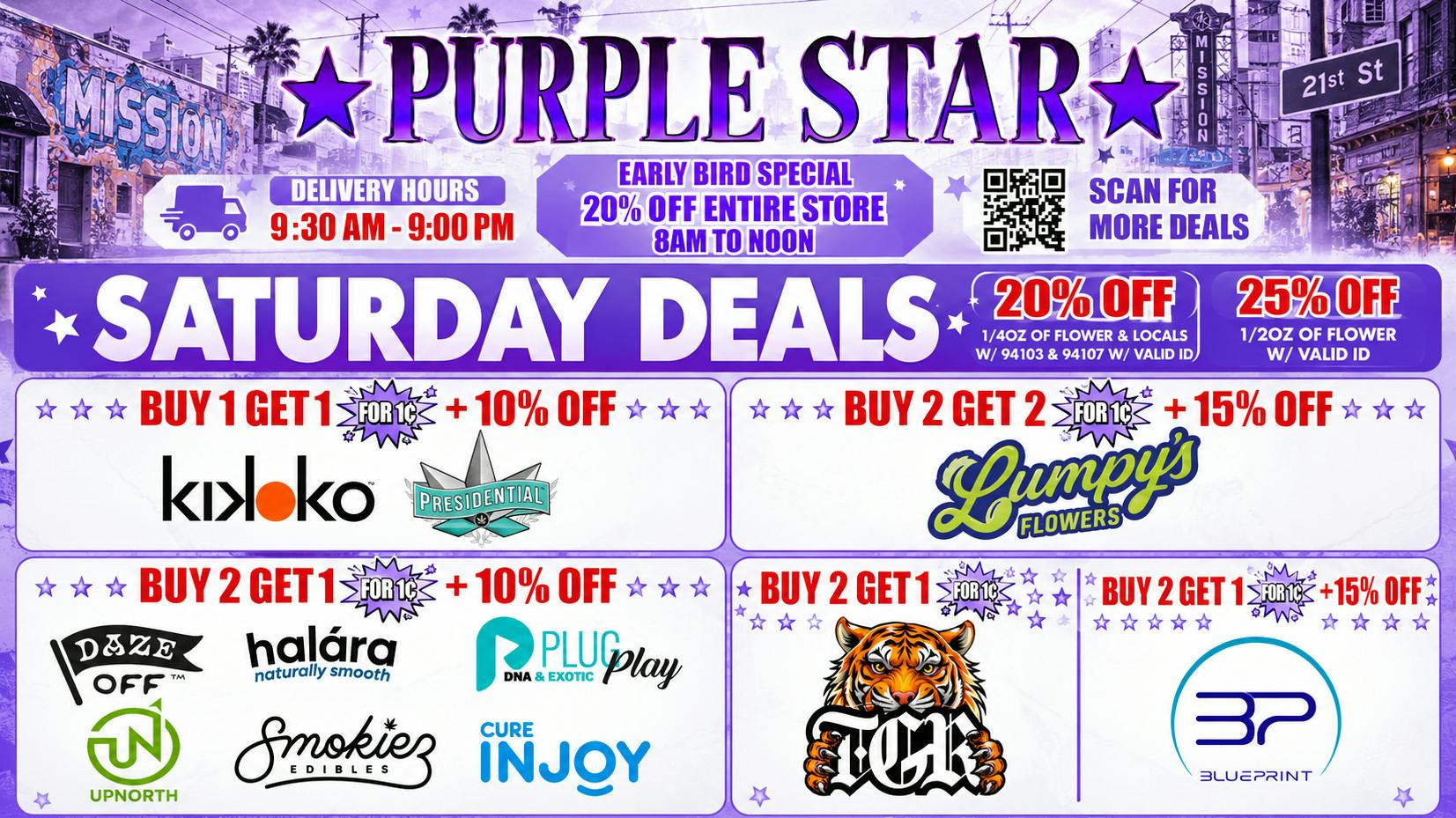 Purple Star MD SATURDAY DEALS AT PURPLE STAR!!!
