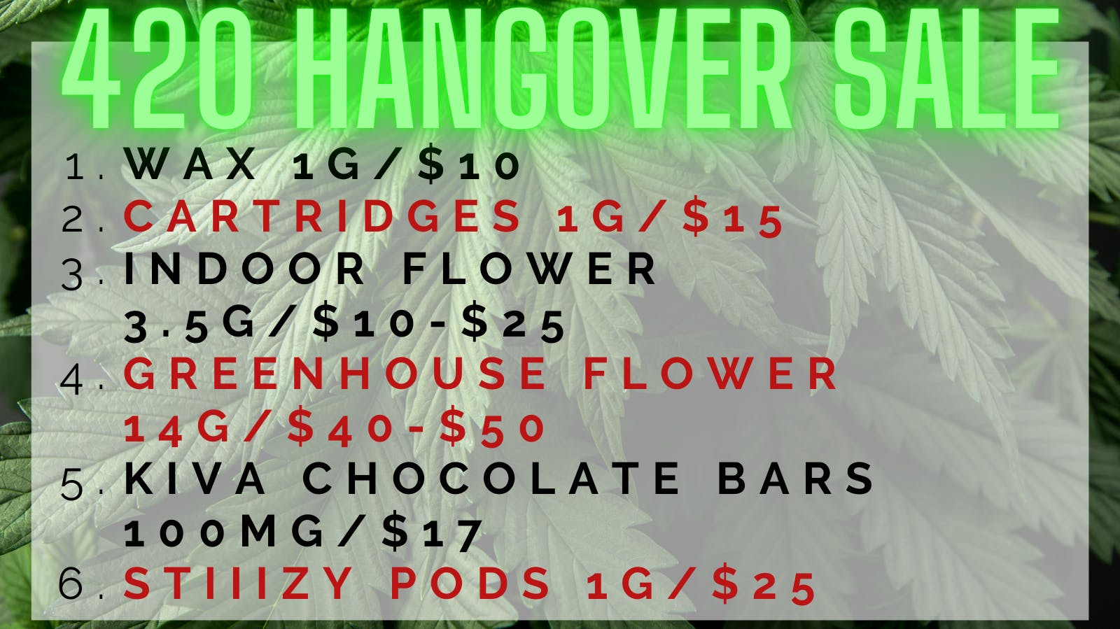 Trees Of Knowledge 420 Hangover Sale
