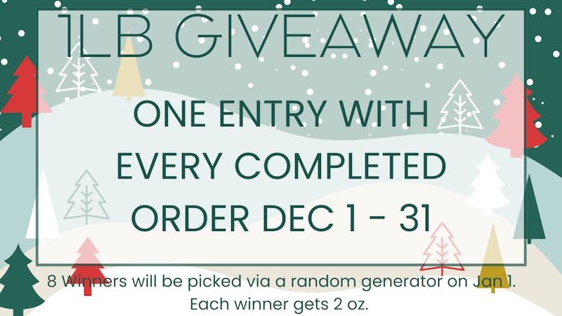 Trees Of Knowledge December Pound Giveaway !!!!!!