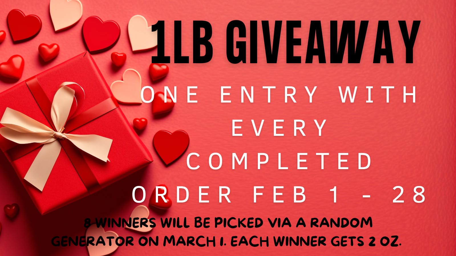 Trees Of Knowledge February Pound Giveaway !!!!