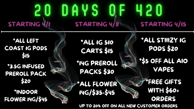 Trees Of Knowledge 20 Days of 420!!!! Week # 3