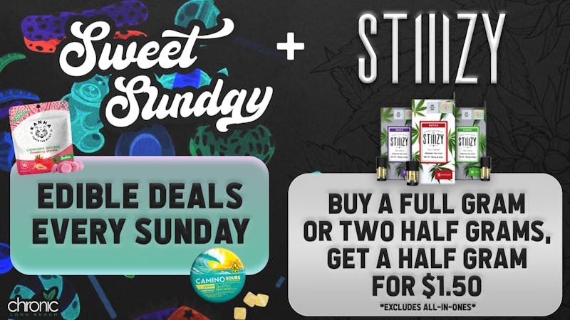 Chronic Long Beach Sweet Sunday + Stiiizy Sunday