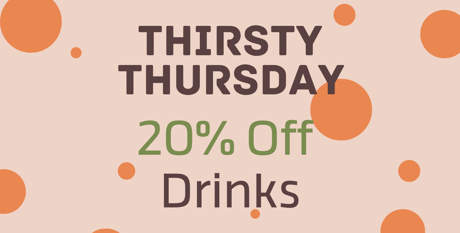 Kind Acres Farm 20% OFF DRINKS ALL DAY!