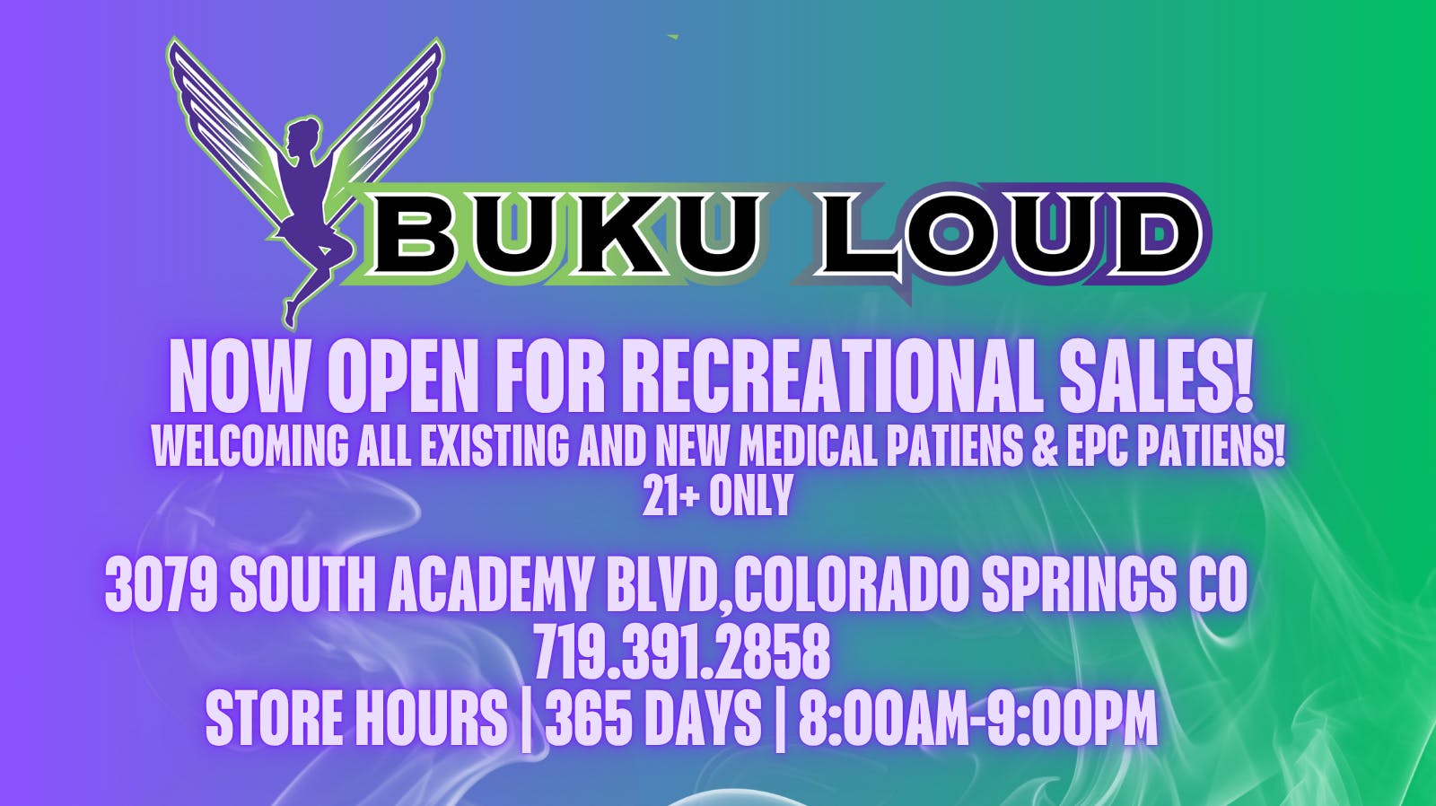 BuKu LOUD BUKU LOUD IS OFFICIALLY SELLING RECREATIONAL!!!!!!