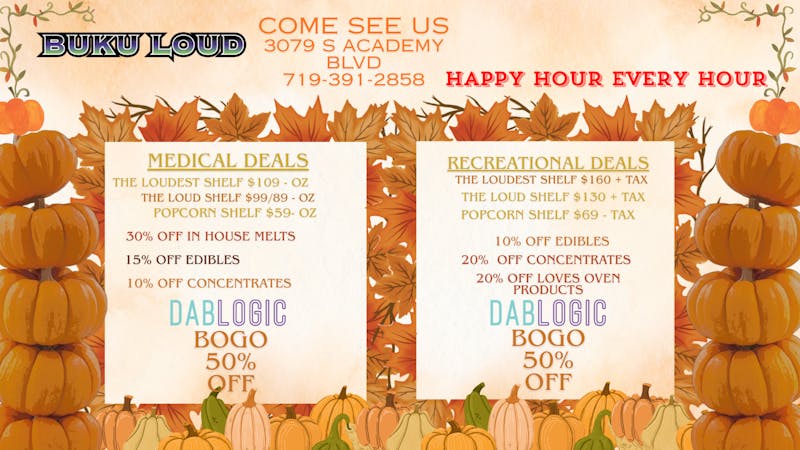 BuKu LOUD FALL DEALS AT BUKU LOUD