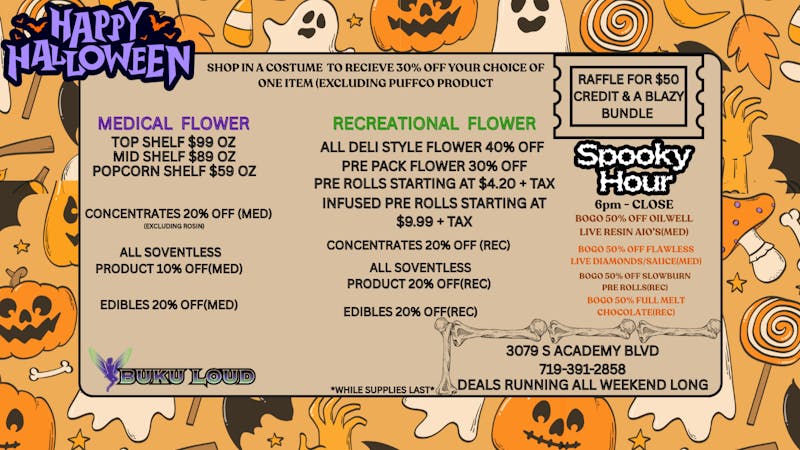 BuKu LOUD HAPPY HALLOWEEN