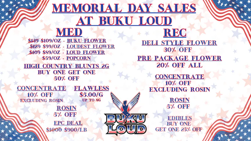 BuKu LOUD HAPPY MEMORIAL DAY!!