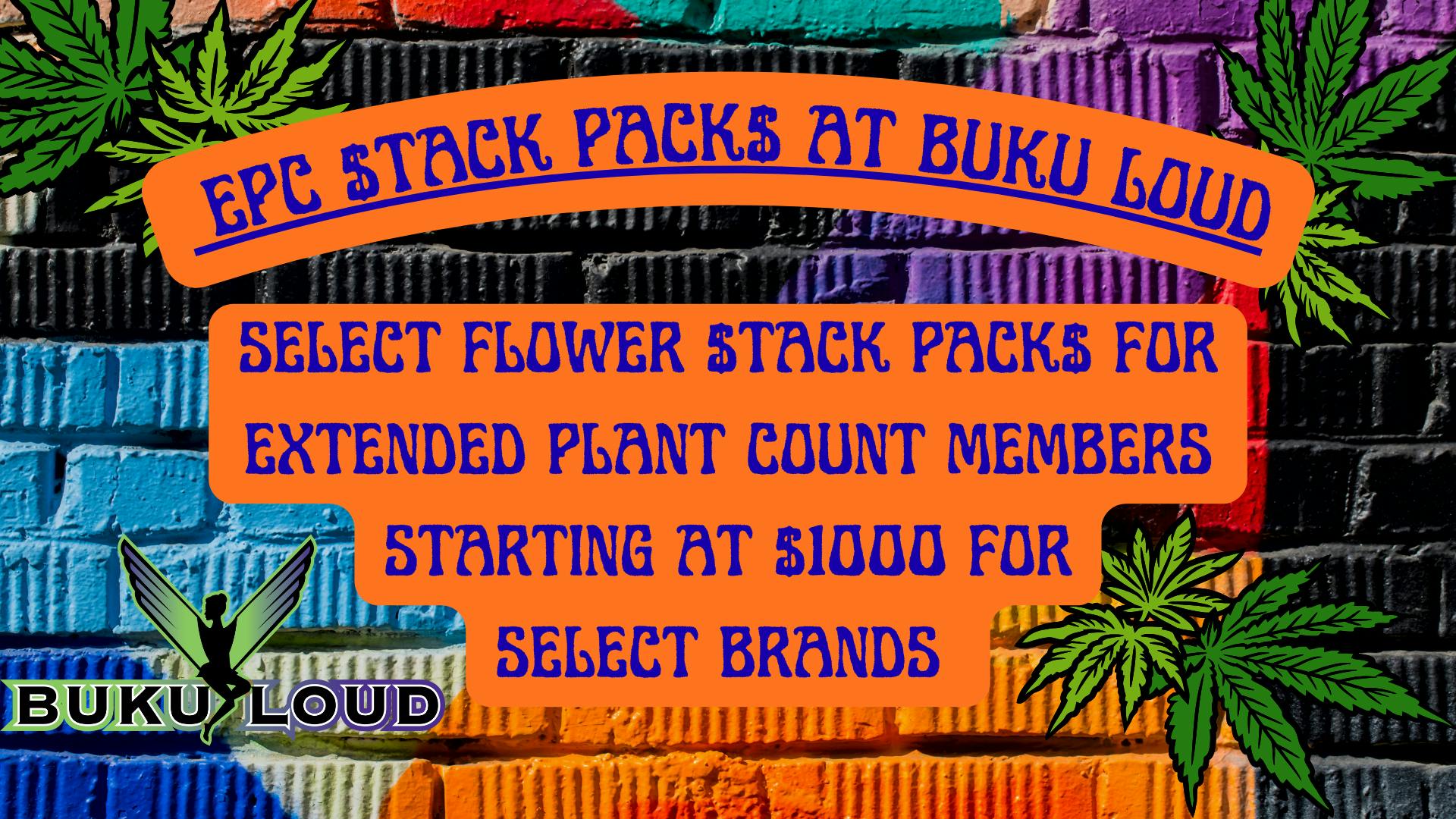 BuKu LOUD $1000 EPC $TACK PACK$ AT BUKU LOUD
