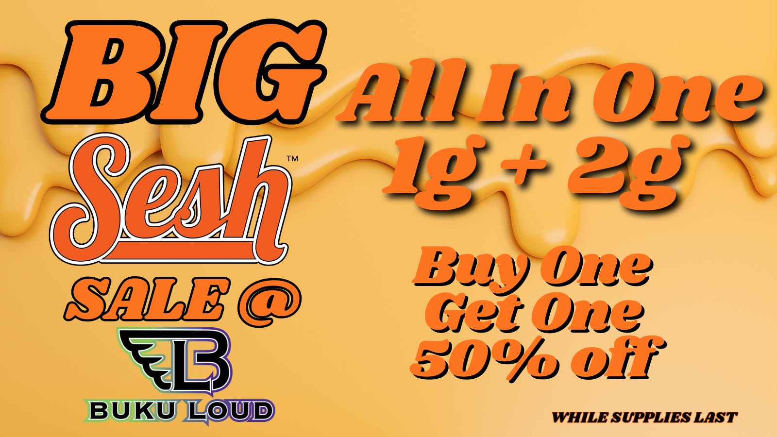 BuKu LOUD SESH ALL IN ONE SALE