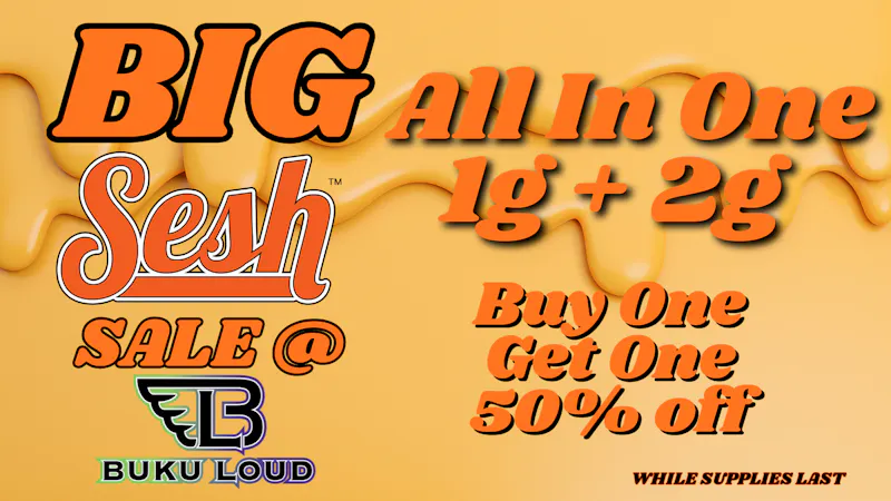 BuKu LOUD SESH ALL IN ONE SALE