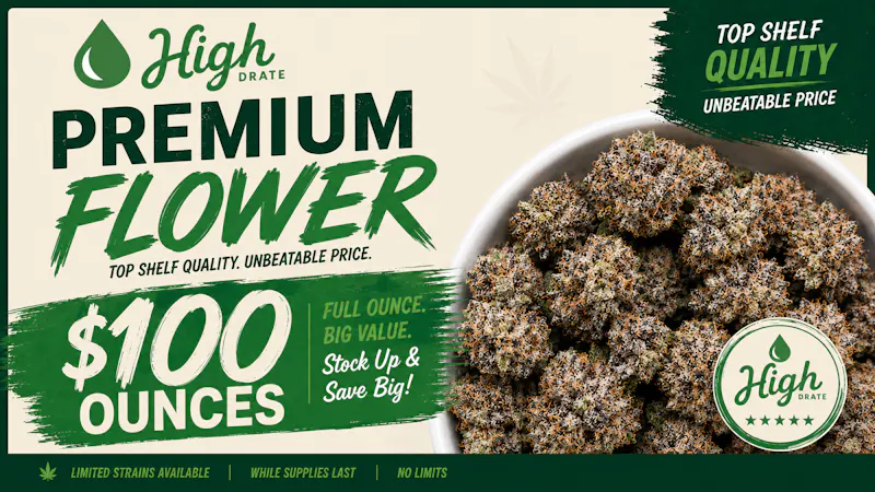 High-Dration Top Shelf Ounces - $100