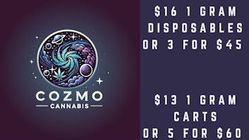 Goldn Bloom COZMO CARTS 5 FOR $60
