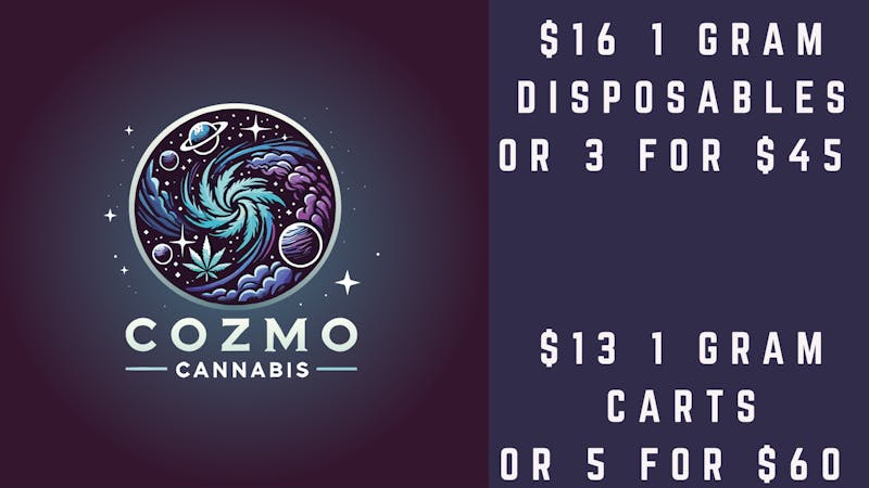Goldn Bloom COZMO CARTS 5 FOR $60