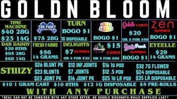 Goldn Bloom SPECIAL OFFERS!