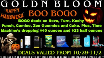 Goldn Bloom HALLOWEEN SPECIALS!