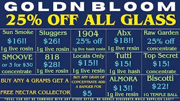 Goldn Bloom CONCENTRATE SPECIALS