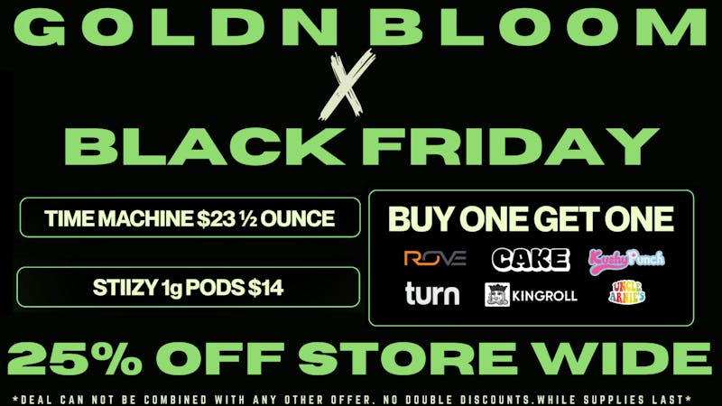 Goldn Bloom BLACK FRIDAY SPECIALS