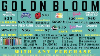 Goldn Bloom SPECIAL OFFERS!