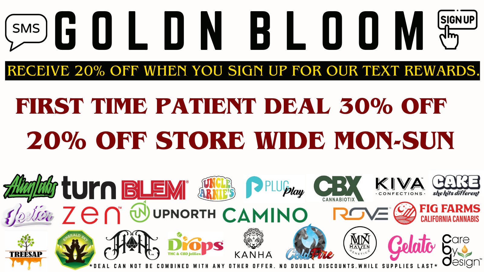 Goldn Bloom FIRST TIME PATIENT 30% OFF