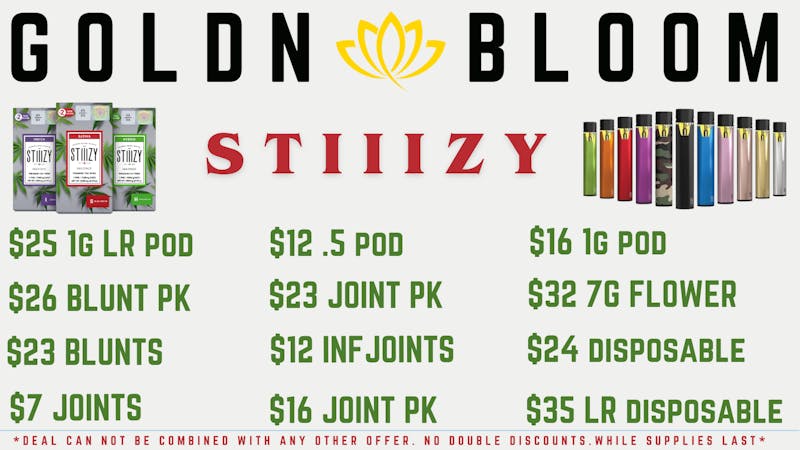 Goldn Bloom STIIIZY SPECIALS