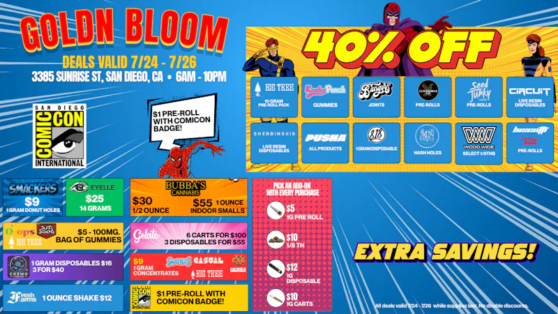 Goldn Bloom COZMO CARTS 5 FOR $55