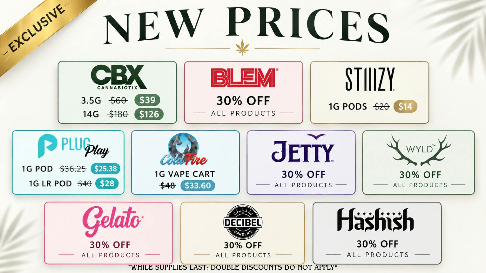 Goldn Bloom EXCLUSIVE NEW PRICES!