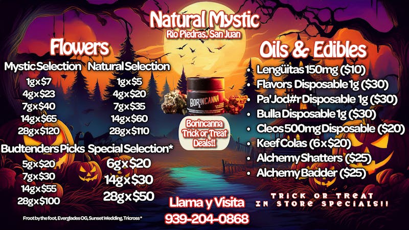 Natural Mystic 🍂Mystic Trick 'r Treat Deals🍂