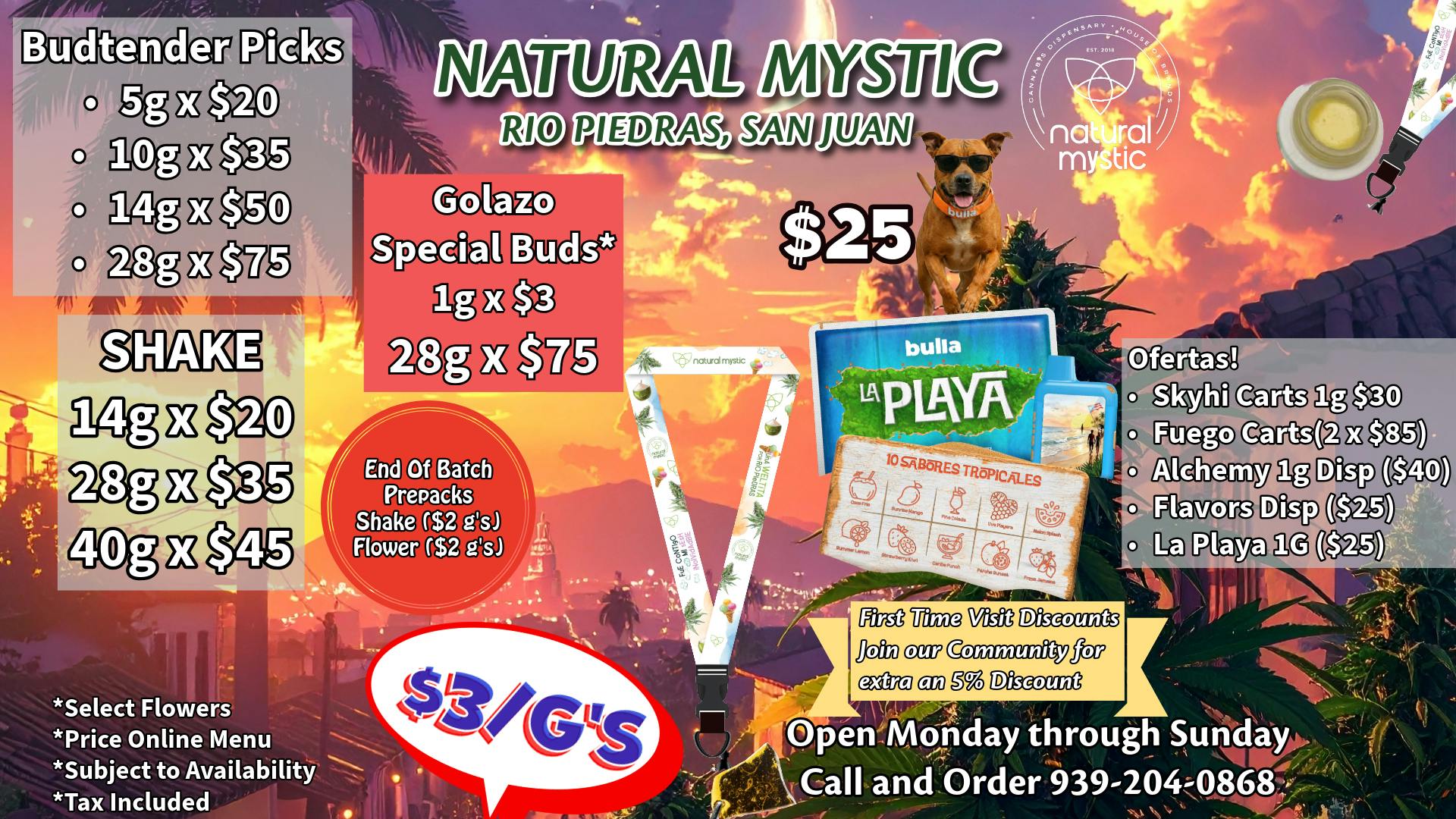 Natural Mystic ⚽⚽Golazo Mystic Vape & Flower Deals⚽⚽