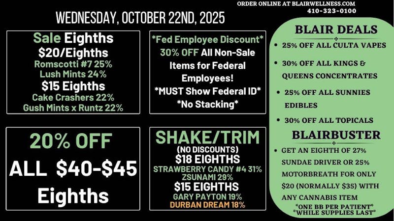 Blair Wellness Center $15 SALE! 20% OFF ALL $40-$45! 25-30% OFF + MORE