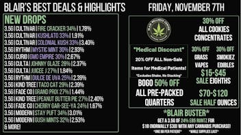Blair Wellness Center $15 SALE! $70 14gs! BOGO 50% 7gs! 30% OFF + MORE