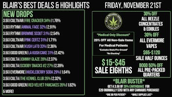 Blair Wellness Center $15-$45 SALE! $65 15gs! BOGO 50% OFF 7gs! 30% OFF
