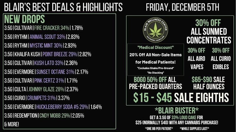Blair Wellness Center $15-$45 SALE! $65 15gs! BOGO 50% 7gs! 30% OFF!