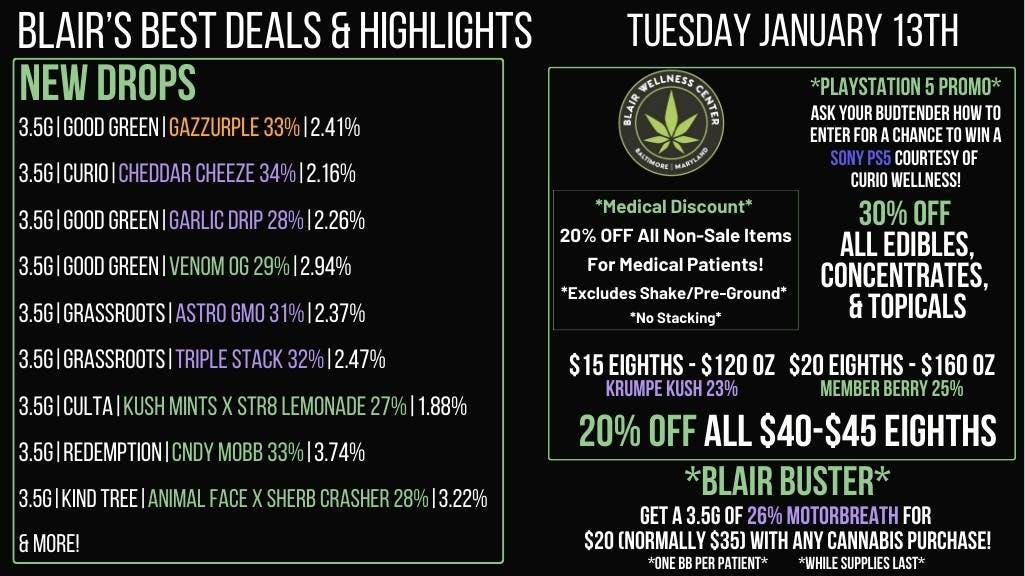 Blair Wellness Center $15-$20 SALE! 20% OFF $40-$45! 30% OFF + MORE!