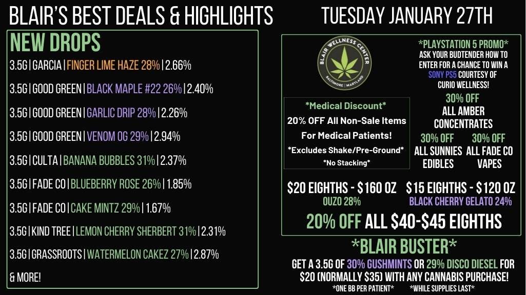 Blair Wellness Center $15 SALE! 20% OFF $40-$45! 30% OFF + MORE!