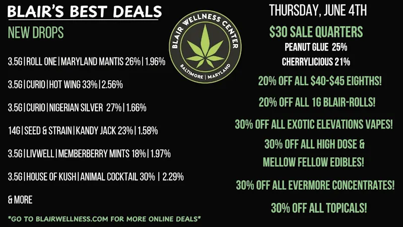 Blair Wellness Center $30 Quarters! 20% OFF $40-$45! 30% OFF + MORE!