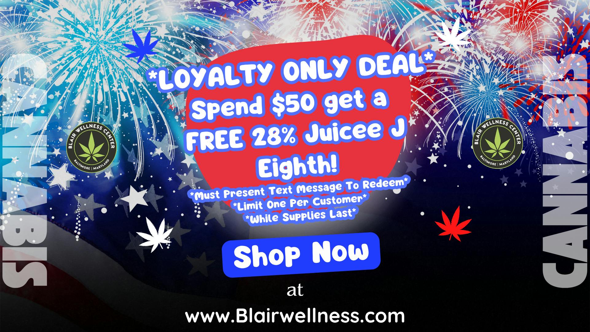 Blair Wellness Center 4th of July Deals!