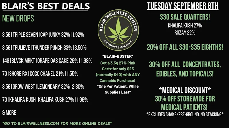 Blair Wellness Center $30 Quarters! 20% OFF $30-$35! 30% OFF + MORE!