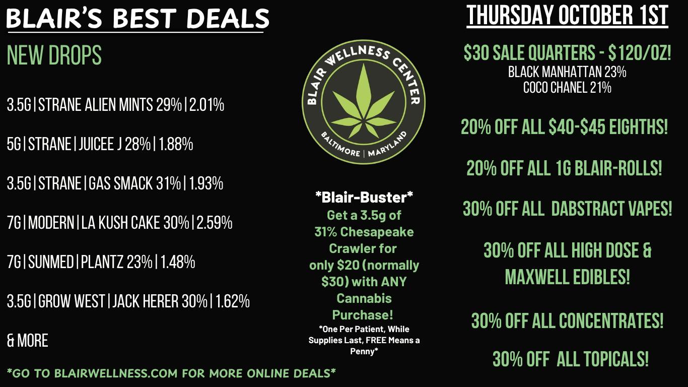 Blair Wellness Center $30 Quarters! 20% OFF $40-$45! 30% OFF + MORE!