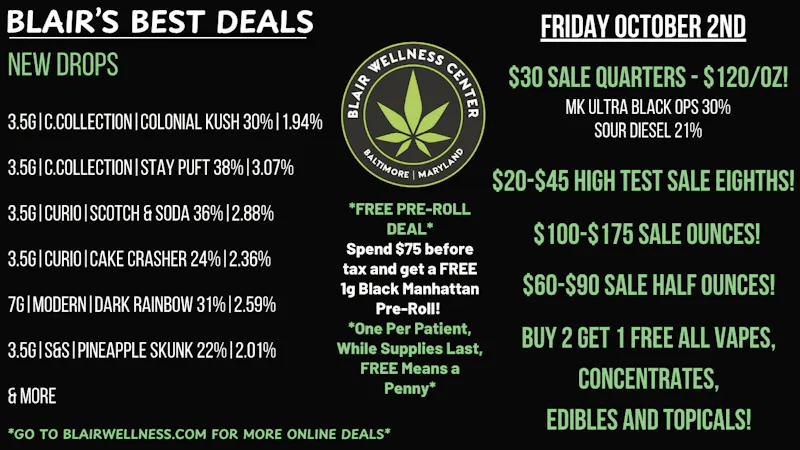 Blair Wellness Center $30 Quarters! $60 14gs! FREE PR Deal! B2G1F + MORE