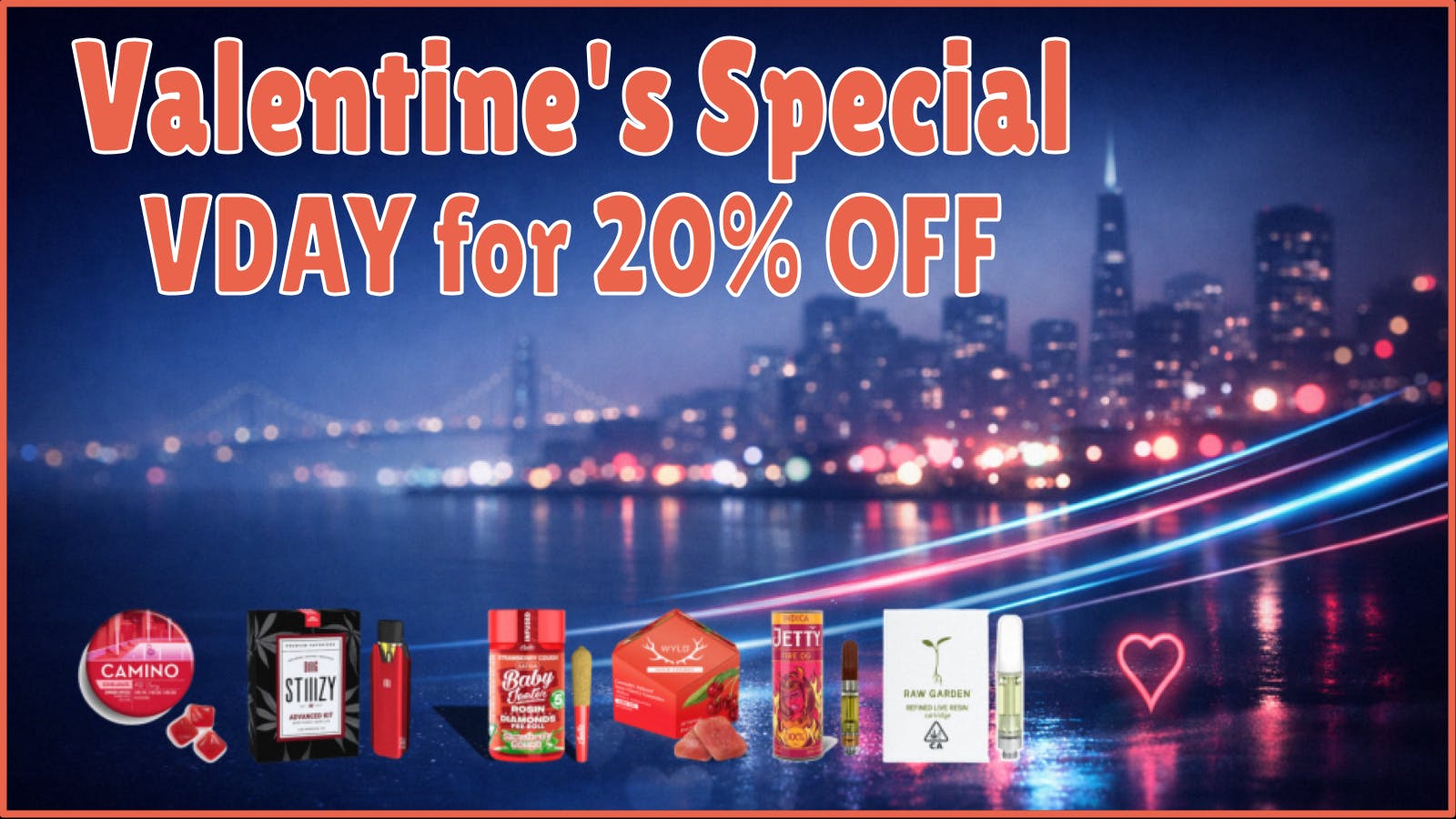 Bay Care Delivery 🌉 Cupid Called! Night Drive Romance: 20% Off 💘