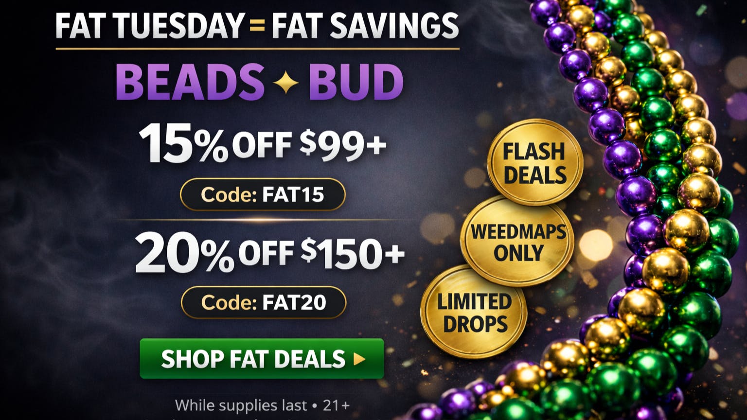 Bay Care Delivery 🎭 Throw Beads, 🔱 Not Money 💸