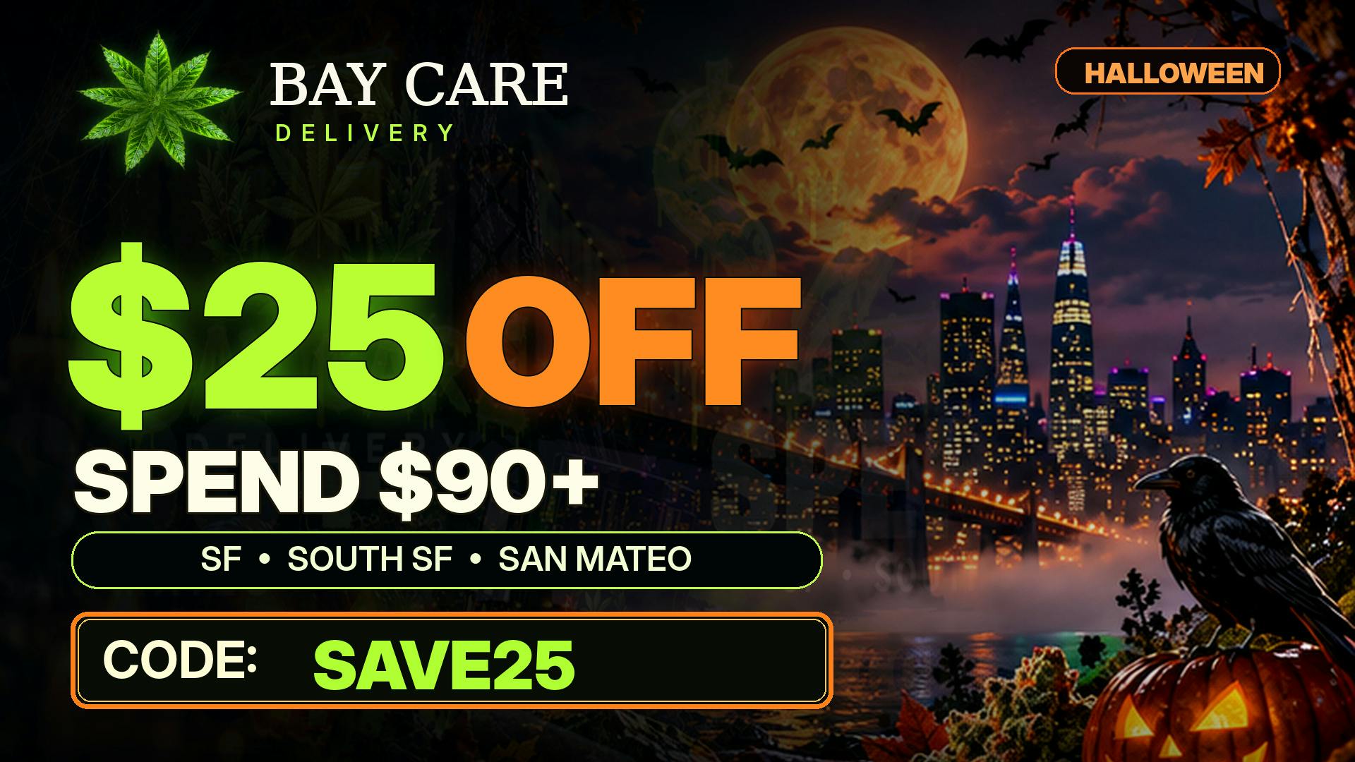 Bay Care Delivery Spend $90, Save $25