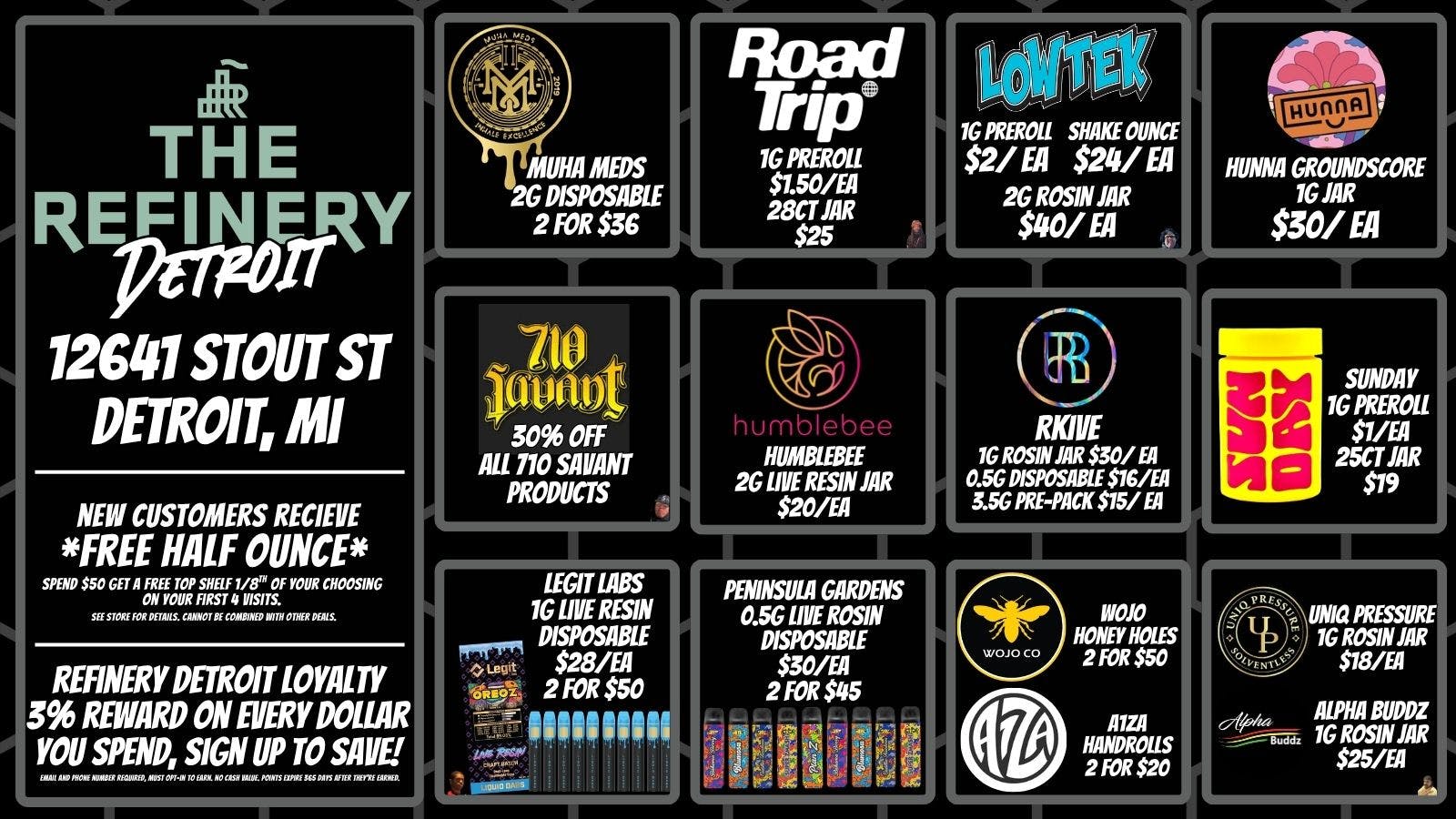 The Refinery Detroit The Best Prices & Selection in Detroit & Michigan