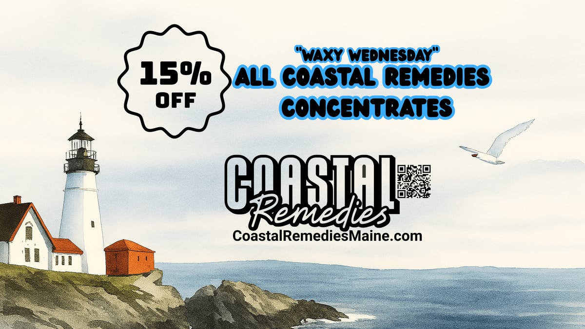Coastal Remedies WAXY WEDNESDAY! (15% OFF ALL CR CONCENTRATES)